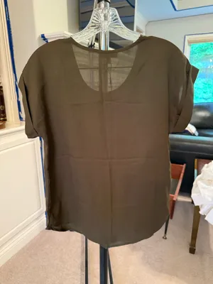 Olive Green Speed Limit MPH Blouse thumbnail 2
