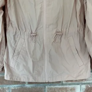 Jack Wills Hooded Zip Up Spring Jacket Size 6 Pink thumbnail 2