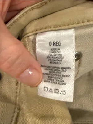Aeropostale High Rise Jegging Skinny Pants Khaki Beige 0 thumbnail 7