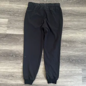 lululemon Black Jogger High rise Athletic Pants 8 thumbnail 2