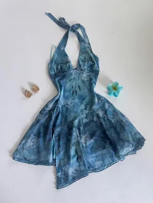 Princess Polly Asymmetrical mini dres  thumbnail 3