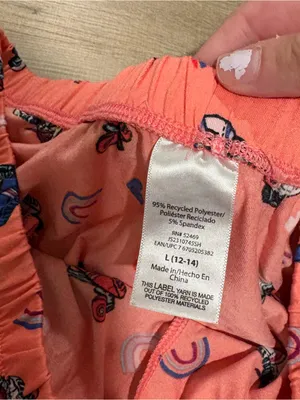 Joyspun Women's pocket Pajama Shorts Roller Skate‎ Hearts Epic coral large thumbnail 4