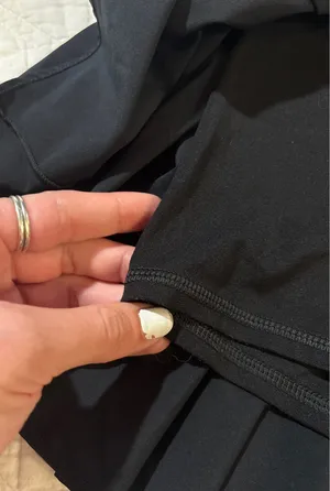 Aerie Black Pleated Tennis Skirt thumbnail 8