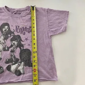 Bratz Graphic Tee | Purple Y2K Baby Tee | Size XS thumbnail 6