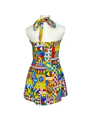 $145 NWOT Revolve X Seven Wonders AERA MINI DRESS - PHAEDRA PRINT L thumbnail 10