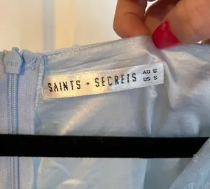 Saints + Secrets Hello Molly Blue Dress thumbnail 3
