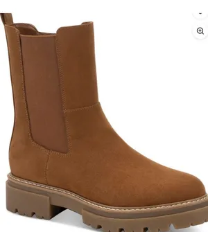 New Sun‎ + Stone Brown Suede Chelsea Boots – Size 5.5 thumbnail 1