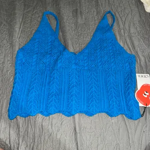 Cider Blue Knit Top thumbnail 3