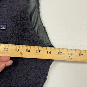 Patagonia Purple Fleece Full Zip Vest Womens XS Los Gatos Athletic Jacket Warm thumbnail 7