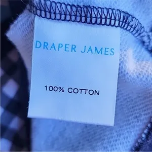 Draper James Natalie Gingham Check Long Sleeve Round Neck Top Sweatshirt 1x thumbnail 7
