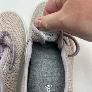 Allbirds Tree Skippers Women's Size 5 Lavender Lilac Boat Tennis‎ Shoes Sneakers thumbnail 10