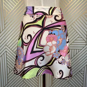 Free People Phoebe Printed‎ Mini Skirt thumbnail 3