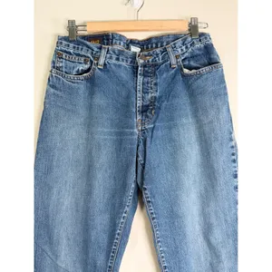Abercrombie & Fitch Vintage Straight Leg Medium Wash Blue‎ Jeans 6R 100% Cotton thumbnail 2