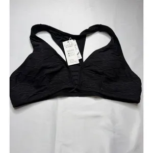 Cupshe Black Textured Diamond Racerback Bikini Set Womens L thumbnail 9