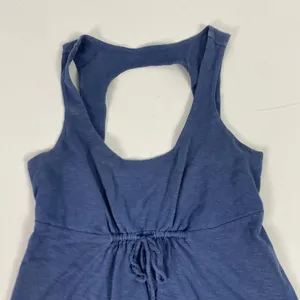Tommy Bahama‎ Tank Sundress Womens XS Blue 100% Cotton Empire Waist Racerback thumbnail 4