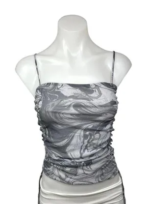 Urban Outfitters Marble Crop Top thumbnail 1