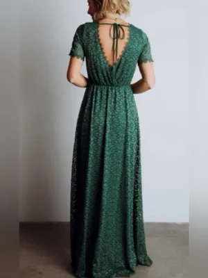 NEW Baltic Born Venice Lace Maxi Dress XXL thumbnail 4