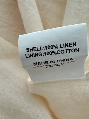 Dissh Elena buttermilk linen quiet luxury dress Size: 8 thumbnail 11
