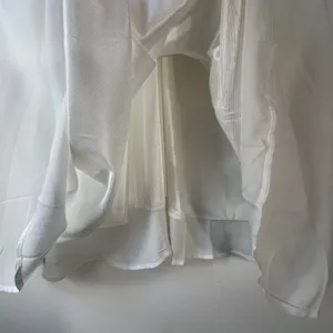 OURS White Lace Trim V-Neck Cami‎ Tank Top Flowy Racerback Spaghetti Strap XL thumbnail 7