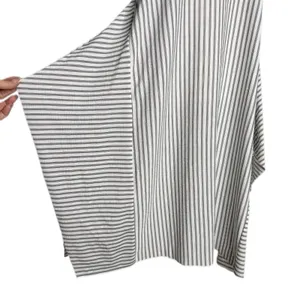Zara‎ Trafaluc Pinafore Dress S Black White Stripes Apron Cover Up Asymmetrical thumbnail 5