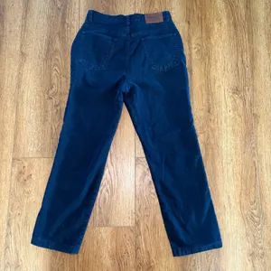 Lauren Jeans Co Navy Blue Twill Pants Womens 8 High Rise Straight Leg Cotton thumbnail 11