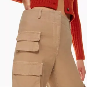 Wilfred‎ Aritzia Picture Cargo Pants 00 Sateen Wide Leg Gorpcore Baggy Utility thumbnail 8