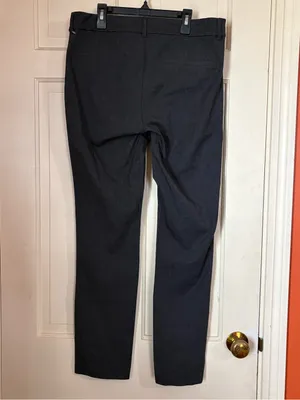 Old Navy Pixie Split Hem Pants Womens Size 12 Grey High Rise Skinny Ankle New thumbnail 7
