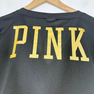 Victoria's Secret New Orleans Saints T-Shirt Sz Medium Black Sequin Football NFL thumbnail 8