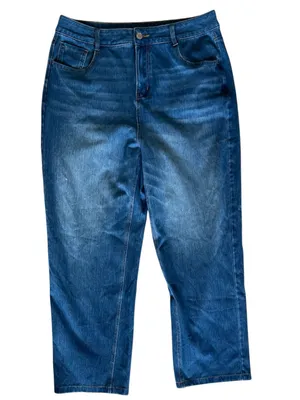 Halara Flex™ High Waisted 7/8 Straight Leg Casual Jeans with Pockets Size Large thumbnail 3