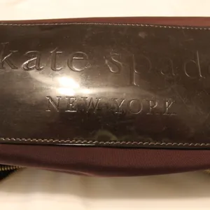 EUC Kate Spade Satchel Purse Bag Vintage? Burgundy thumbnail 7