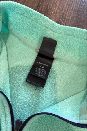Aqua North Face Quarter Zip thumbnail 3