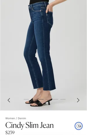 PAIGE Cindy Slim Jeans  thumbnail 5