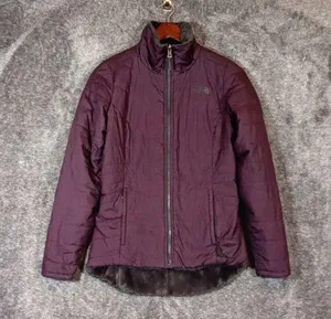 The North Face Quilted reversible women's jacket purple size xs/TP thumbnail 1