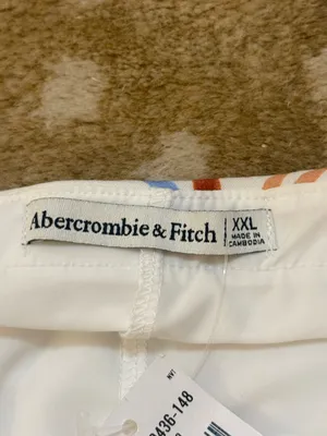 Abercrombie & Fitch The A&F Sienna Mini Skort NWT women’s size XXL tile print thumbnail 9