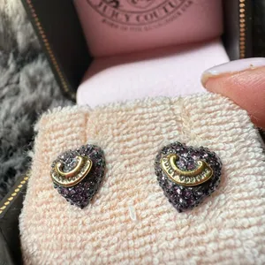 Juicy Couture Gold Heart Earrings thumbnail 4