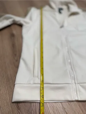 Lauren Active Ralph Lauren Cream Track Jacket Womens S Y2K Full Zip Mock Neck thumbnail 6