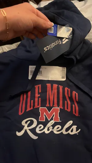Ole Miss Hoodie Blue thumbnail 2