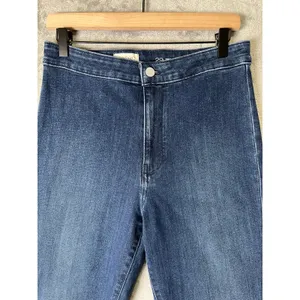 Pilcro High Rise Flare‎ Jeans Women's Size 29 Dark Wash Stretch Denim Pants thumbnail 2
