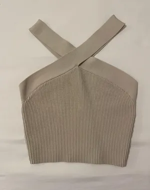 Babaton Cropped Halter Tank thumbnail 1