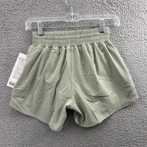 NWT‎ Lululemon Hotty Hot High Rise Shorts 4" Fog Green Lined Athletic Women's 2 thumbnail 2