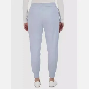 Sage Collective Women's Dusty Blue High Rise Drawstring Activewear Joggers L EUC thumbnail 5