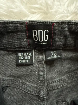 BDG Urban Outfitters Jeans kick flare high-rise crop thumbnail 4