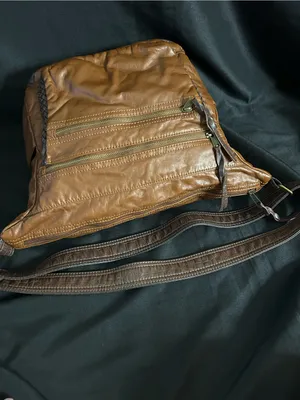 Bueno Women’s Brown Faux Leather Shoulder Bag Purse thumbnail 10