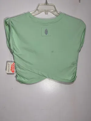 NWT FP Movement Pistachio green hot shot crossover top size L thumbnail 11