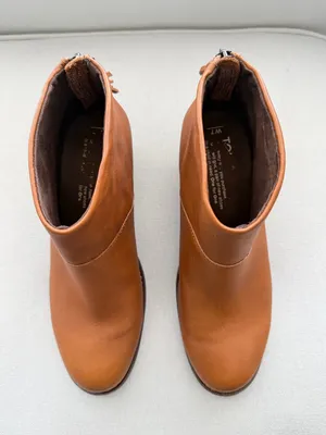 Toms Carpe Diem Leather Ankle Boots Size 7 thumbnail 4