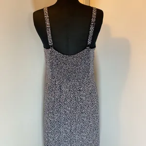 Old Navy 6. Sleeveless Floral Sundress Blue Maxi Dress Size Large thumbnail 7