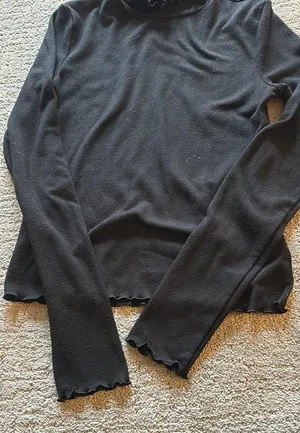 Forever 21 Mock Neck Top thumbnail 2