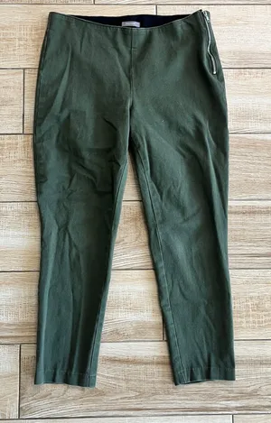 Womens Maurices Green Cropped Pants - 5/6 thumbnail 1