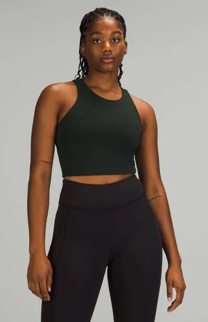 Lululemon Invigorate Training Tank Top size 4 Rainforest Green thumbnail 1