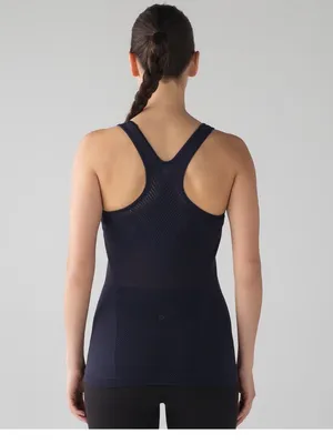 Lululemon Black Reveal Racerback Tank Size 8 thumbnail 2